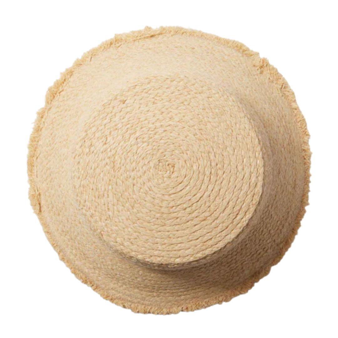 Hemlock Lenny Straw Bucket Hat